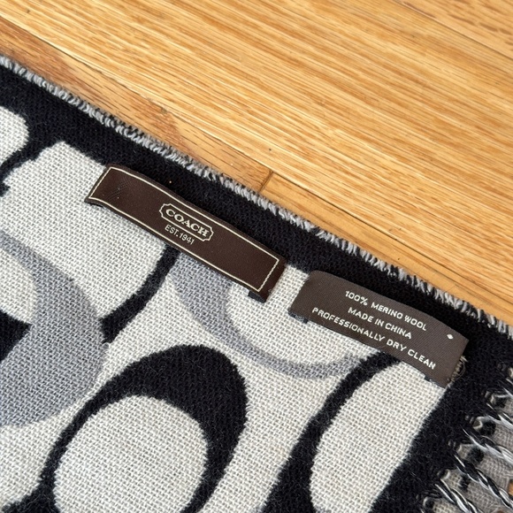 Coach scarf (100% merino wool) - Picture 10 of 11